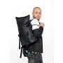 Чоловічий рюкзак ролл Sambag  RollTop Milton чорний