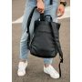 Мужской рюкзак ролл Sambag RollTop LZT чорний