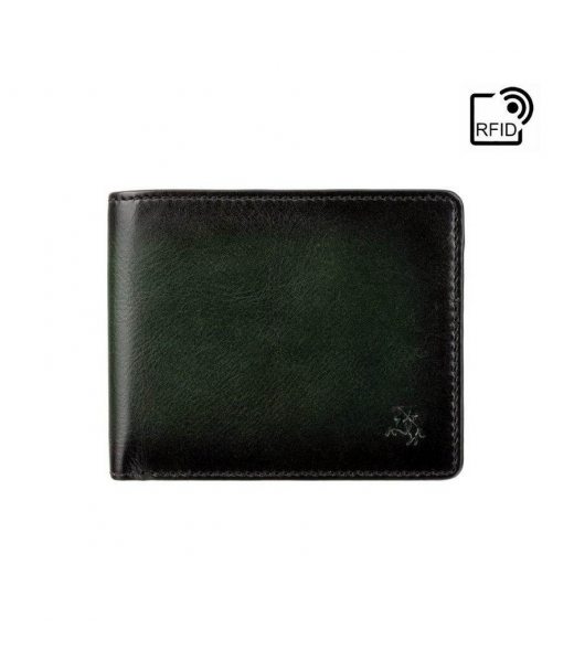 Гаманець чоловічий Visconti AT60 Arthur C RFID (Burnish Green) Гаманець чоловічий Visconti AT60 Arthur C RFID (Burnish Green)