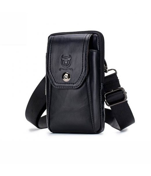 Кожаная напоясная с ремешком на плечо T0158A BULL,