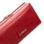 Кошелек женский кожаный LORENTI DNKL55020-BPR-red