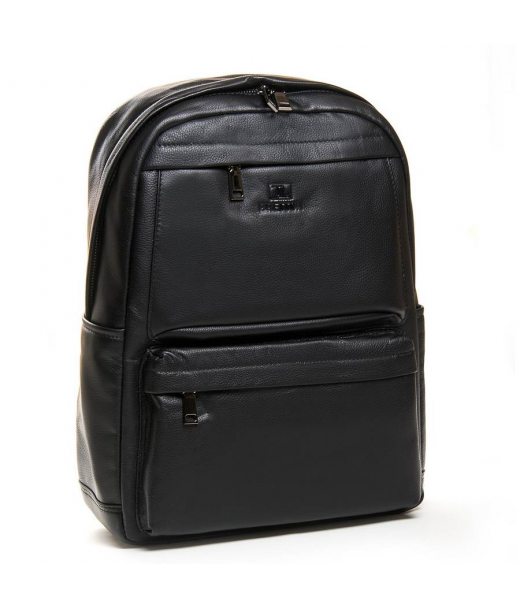 Рюкзак міський шкіра BRETTON 2004-9 black