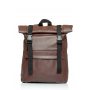 Рюкзак ролл Sambag унисекс RollTop Milton шоколадный
