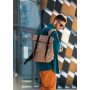 Мужской рюкзак ролл Sambag RollTop Milton коричневый тканевый