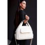 Жіноча спортивна сумка Sambag Vogue BKS молочна