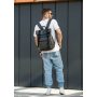 Мужской рюкзак ролл Sambag  RollTop Zard графитовый