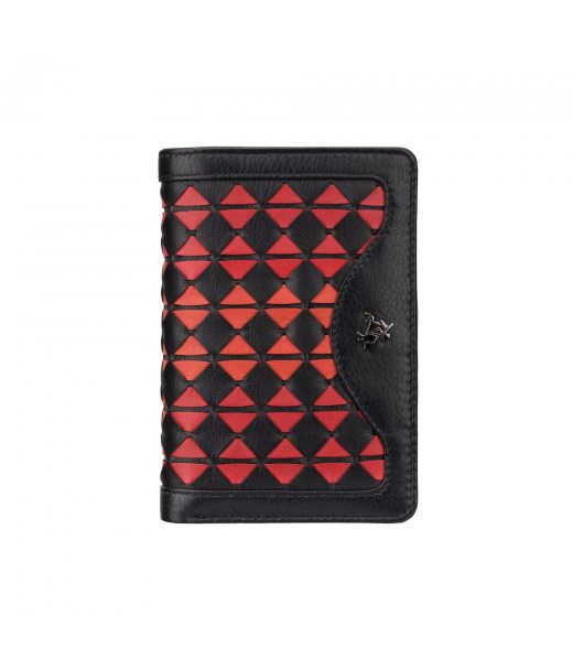 Гаманець жіночий Visconti BR75 Cecile (Black / Cherry) Гаманець жіночий Visconti BR75 Cecile (Black / Cherry)
