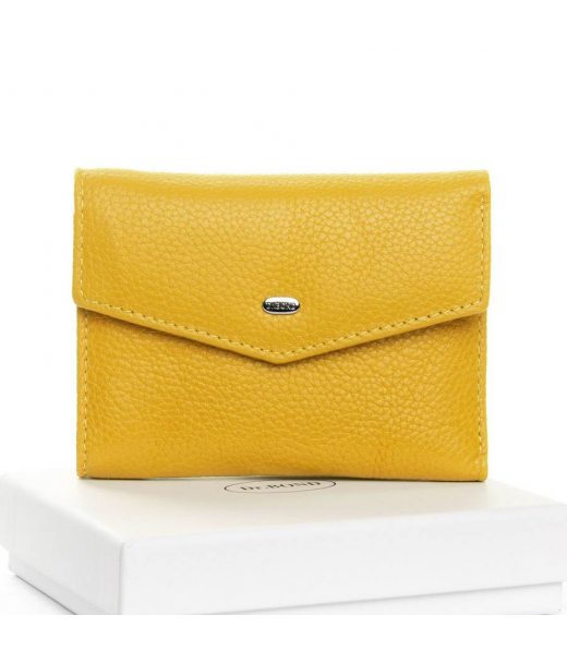 Гаманець Classic шкіра Dr. BOND WS-3 yellow