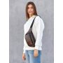 Женская поясная сумка бананка Sambag Tirso шоколадная