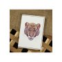 Обкладинка для паспорта Ethnic puma + блокнотик BlankNote