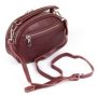 Сумка Женская Классическая кожа PODIUM P12 8758-9 red-wine Podium дешево.