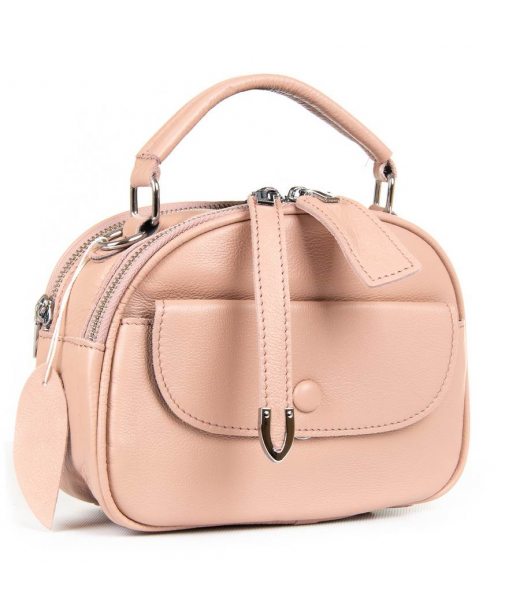 Сумка Женская Классическая кожа PODIUM P12 8758-9 pink Podium