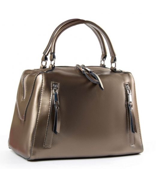 Сумка Жіноча Класична шкіра PODIUM P39 8763 silver-grey