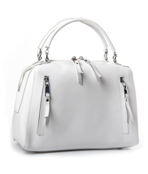 Сумка Жіноча Класична шкіра PODIUM P39 8763 white