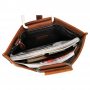 Мужская кожаная папка-портфель с металлическими ручками tid14121С Tiding
