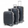 Дорожная Чемодан 31 ABS-пластик FASHION 810 dark-grey Podium