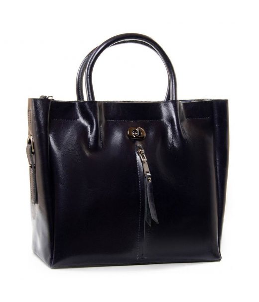 Сумка Жіноча Класична шкіра PODIUM P92 8696-3 blue Podium
