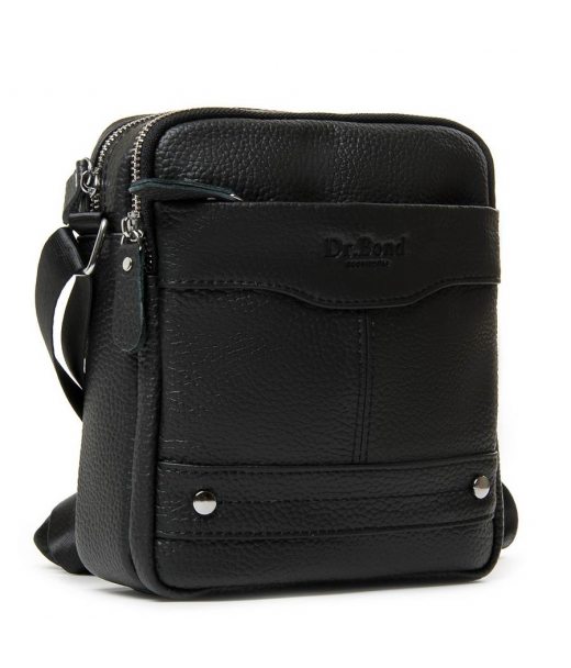 Сумка Мужская Планшет кожа DR. BOND 1202 black