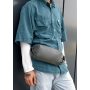 Мужская сумка на пояс бананка Sambag Holster MSH графитовая