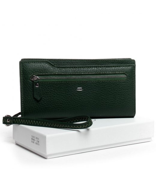 Кошелек Classic кожа DR. BOND WMB-2M dark-green