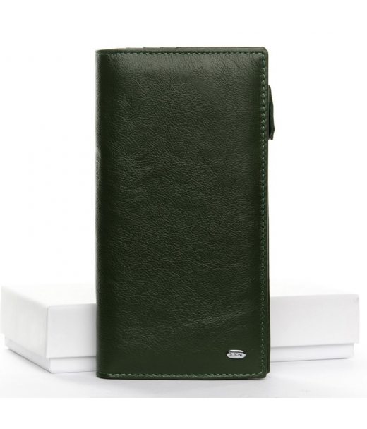 Кошелек Classic кожа DR. BOND WMB-3M dark-green