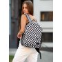 Жіночий рюкзак Sambag Brix PJT з принтом "Сhess"