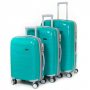 Дорожная Чемодан 31 ABS-пластик FASHION 810 dark-green Podium