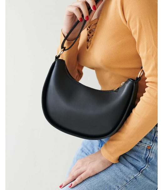 Стильна жіноча сумочка «Сімона» чорна WeLassie