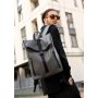 Мужской рюкзак ролл Sambag RollTop LZT графит