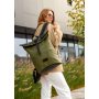 Жіночий рюкзак ролл Sambag RollTop X хакі