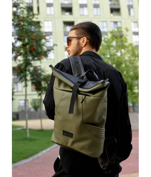 Чоловічий рюкзак ролл Sambag RollTop X хакі