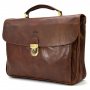 Кожаный мужской портфель на два отделения TARWA GB-2067-4lx