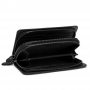 Чоловічий шкіряний клатч bx9013A в чорному кольорі.