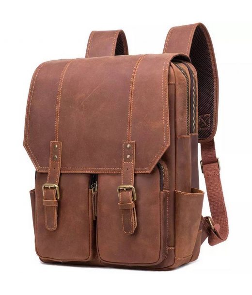Кожаный мужской рюкзак для ноутбука Bexhill bx1124