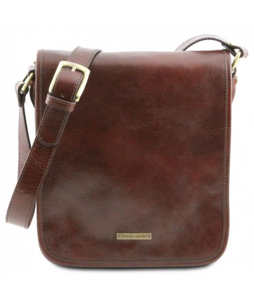 Чоловічий шкіряний великий месенджер Tuscany Leather Messenger TL141255