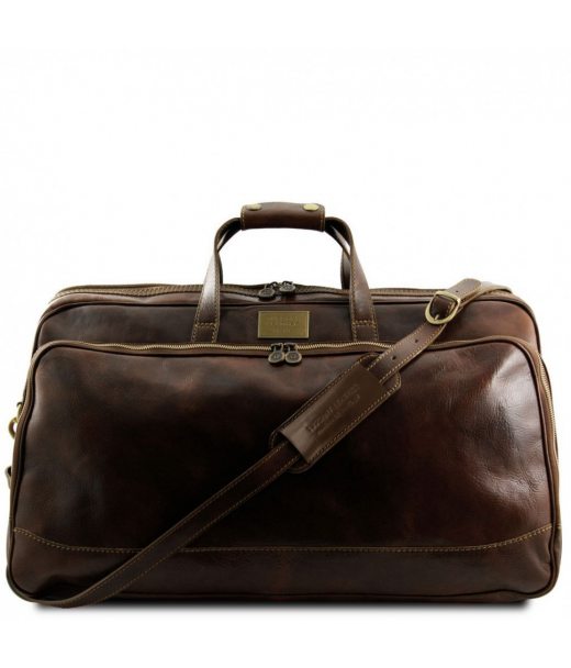 Шкіряна дорожня сумка на колесах - Великий розмір Tuscany Leather Bora Bora TL3067 Шкіряна дорожня сумка на колесах - Великий розмір Tuscany Leather Bora Bora TL3067