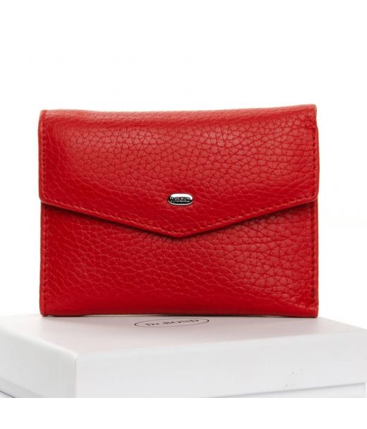 Гаманець Шкіряний Жіночий Classic DR. BOND WS-3 red Podium