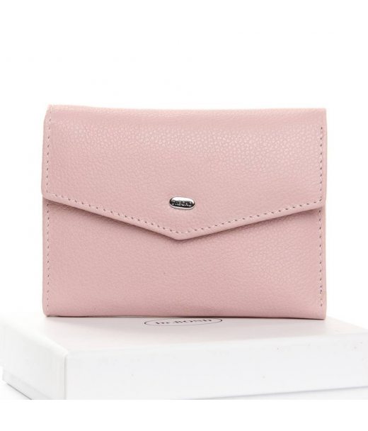 Гаманець Шкіряний Жіночий Classic DR. BOND WS-3 pink Podium