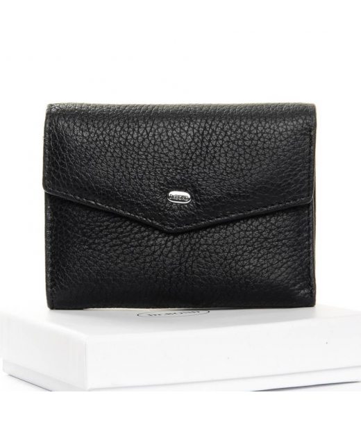 Гаманець Шкіряний Жіночий Classic DR. BOND WS-3 black Podium