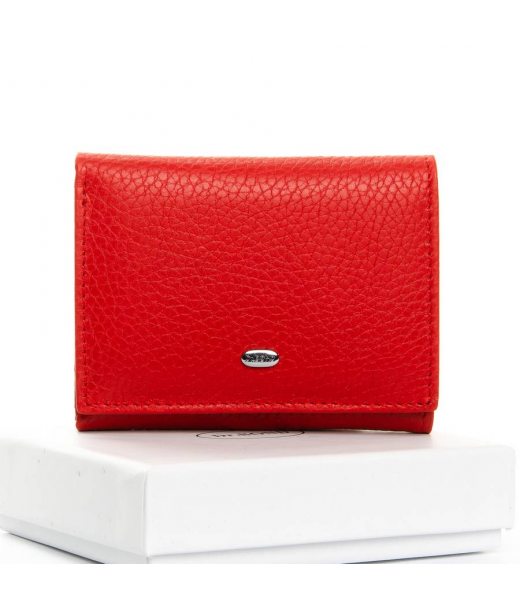Гаманець Шкіряний Жіночий Classic DR. BOND WS-6 red Podium