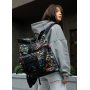 Жіночий рюкзак ролл Sambag  RollTop Double принт "ABSTRACT"