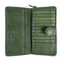 Винтажный кошелек  женский Ashwood D84 Green