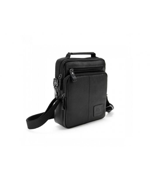 Мужская кожаная сумка с ручкой Ruff Ryder RR-9132A