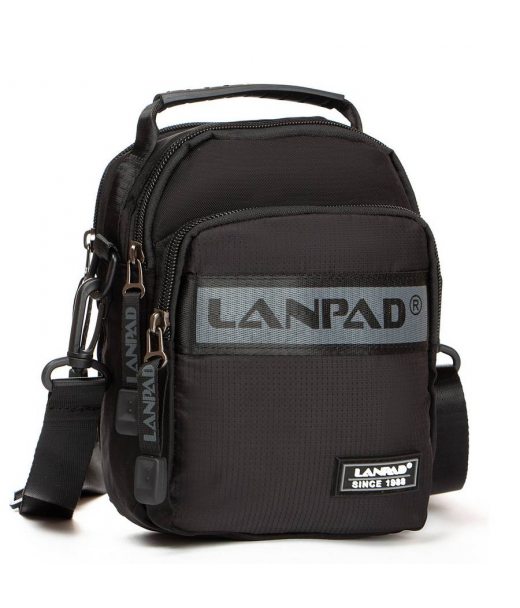 Сумка Мужская Планшет нейлон Lanpad 82005 black Podium