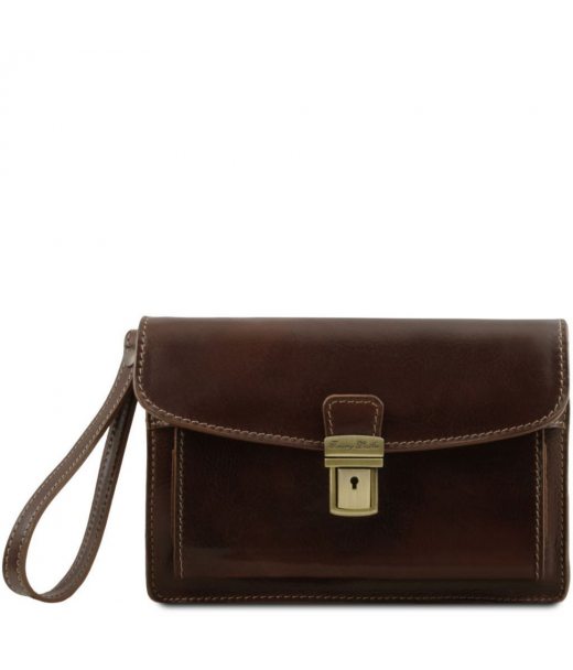 Кожаная сумка барсетка Tuscany Leather Max TL8075