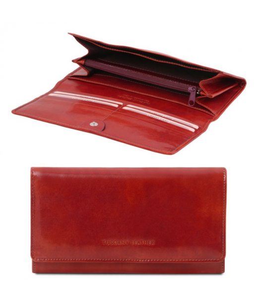 Эксклюзивный кожаный бумажник кошелек женский Tuscany Leather TL140787