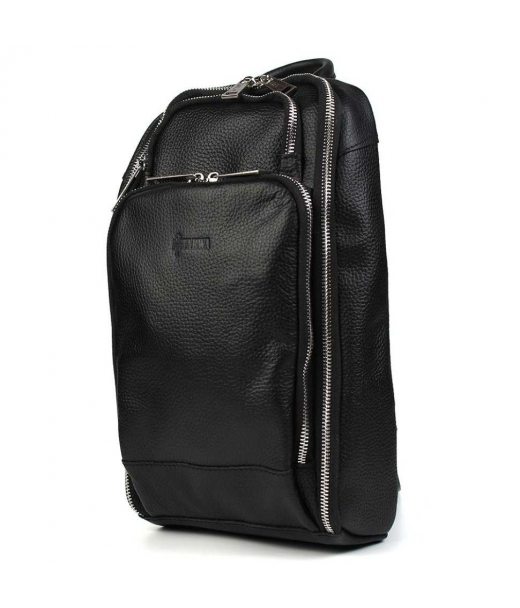 Чоловічий рюкзак слінг на плече TARWA FA-0910-4lx чорний флотар