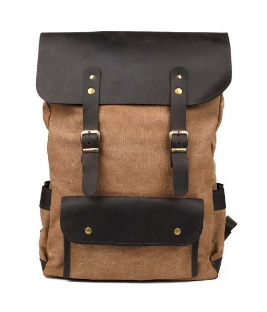 Рюкзак для ноутбука з канвас та крейзі хорс RCc-9001-4lx бренду TARWA