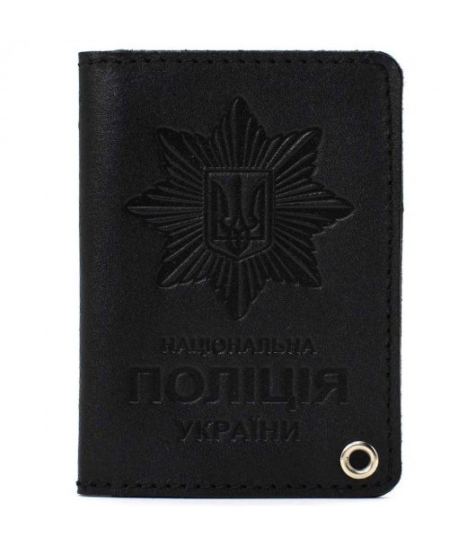 Обкладинка Національна Поліція України Limary lim-3990GA чорна