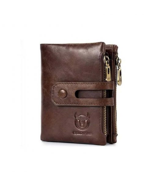 Чоловічий гаманець розкладний на кнопці TB021C Bull коричневий